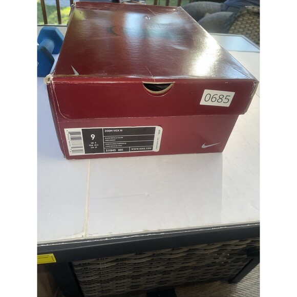 Size 9 - Nike Zoom Vick 3 Black Silver main image 9
